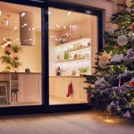 decorated-christmas-tree-backyard