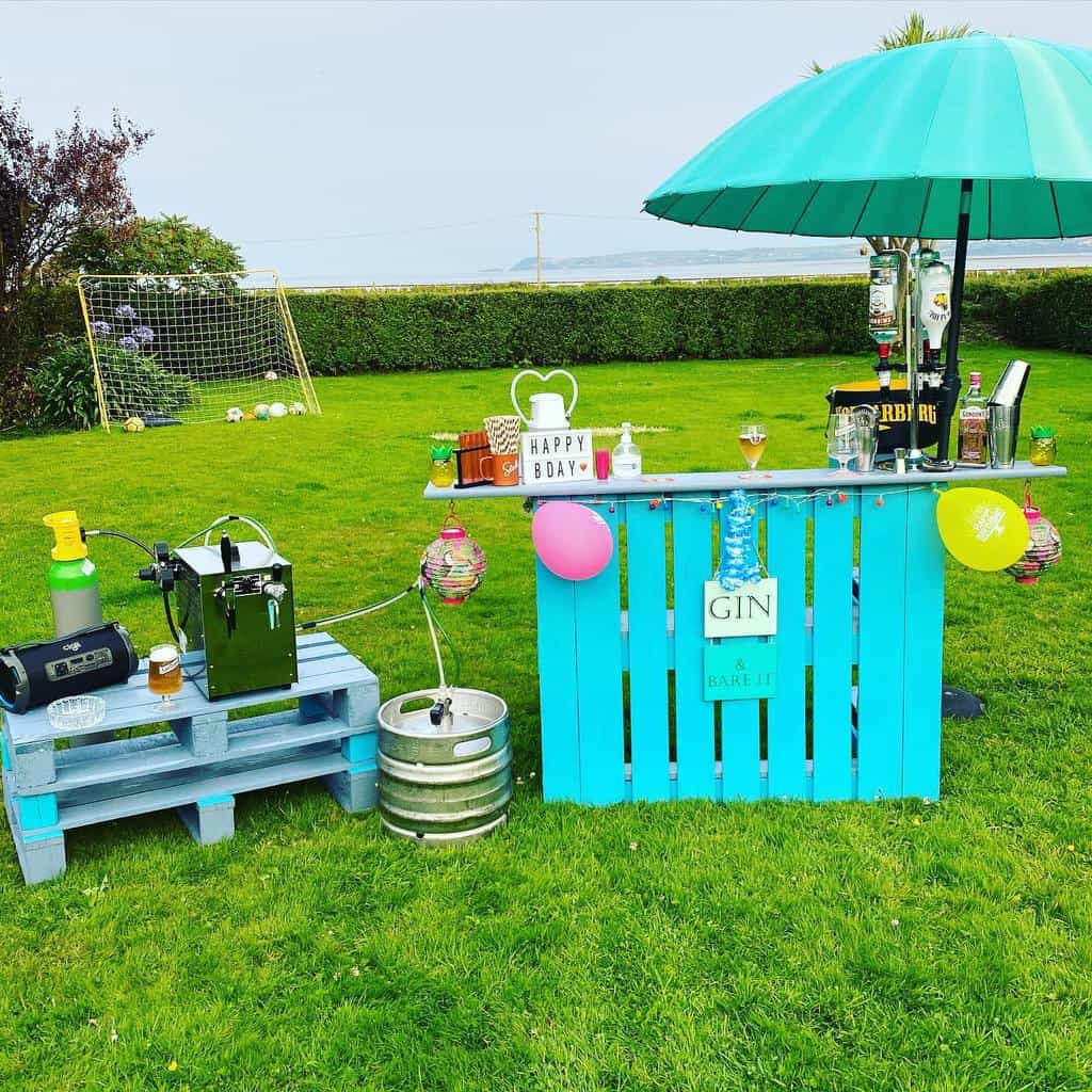 Bar pallet furniture ideas