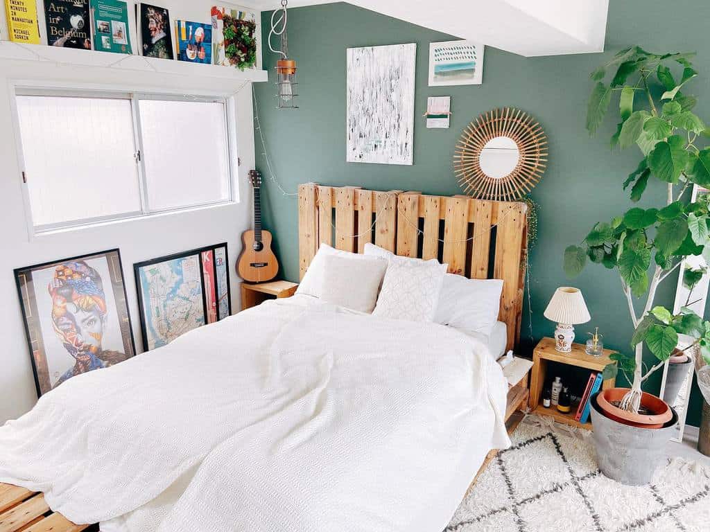 Bedroom pallet furniture ideas 