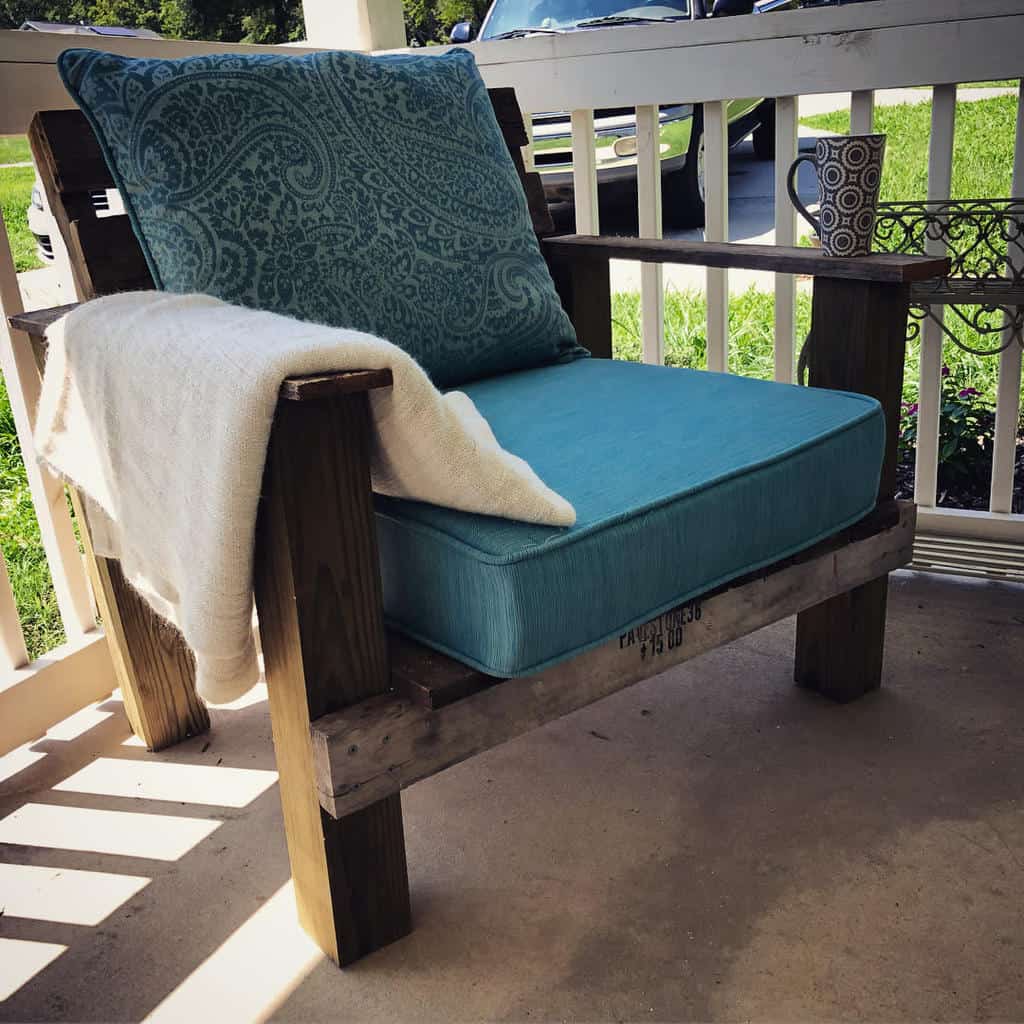 Chair pallet furniture ideas