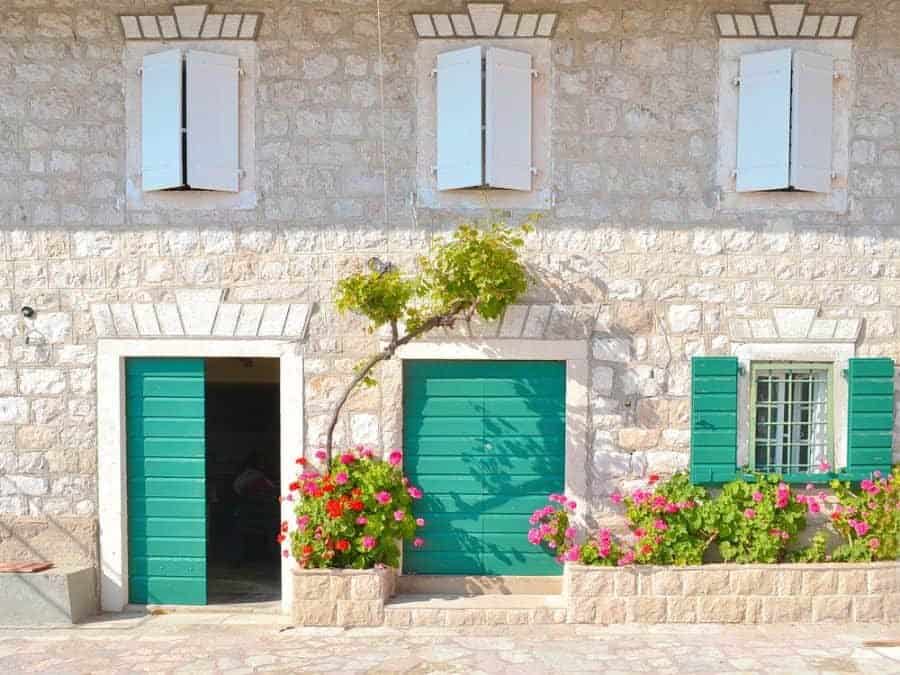 Stone mediterranean house