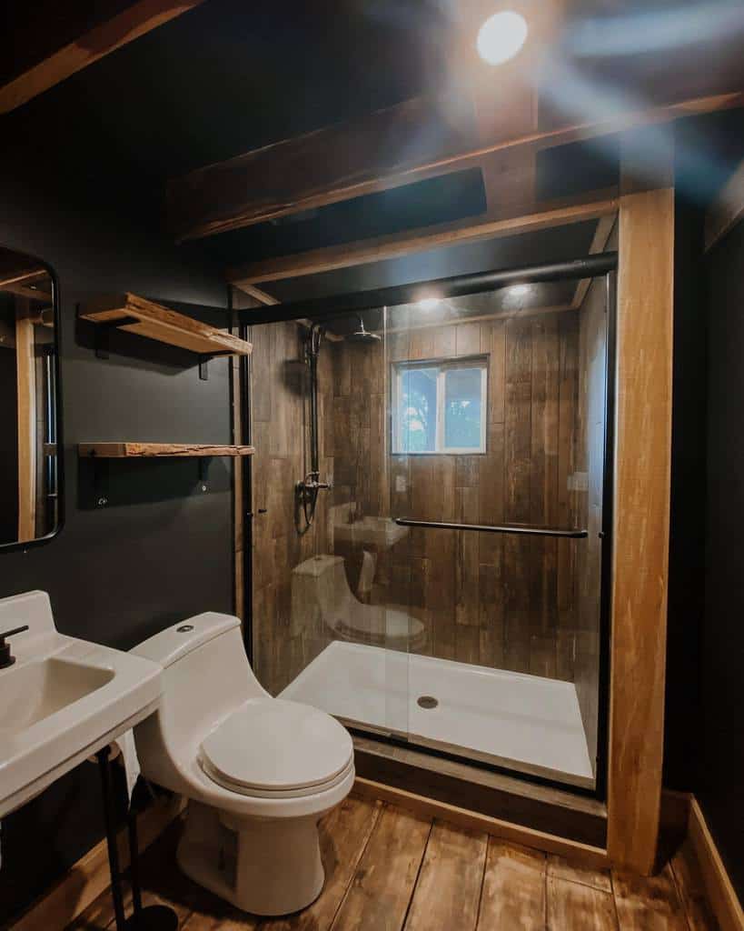 Bathroom Tiny House Ideas -littlerivertinyhouse
