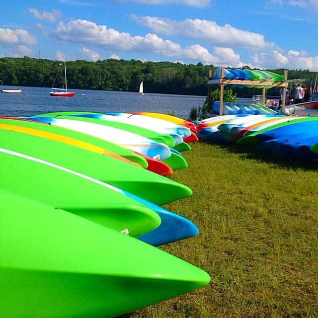 Beach kayak storage ideas