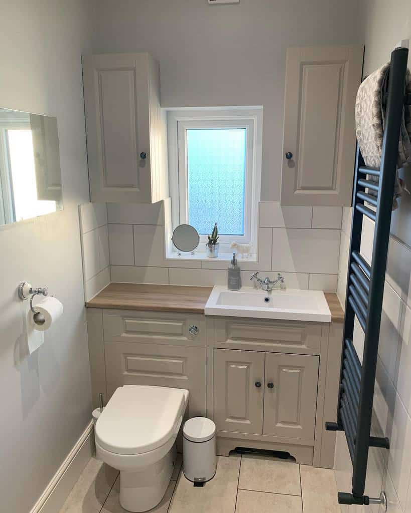 Cabinet Over The Toilet Storage Ideas -the_trembling_terrace