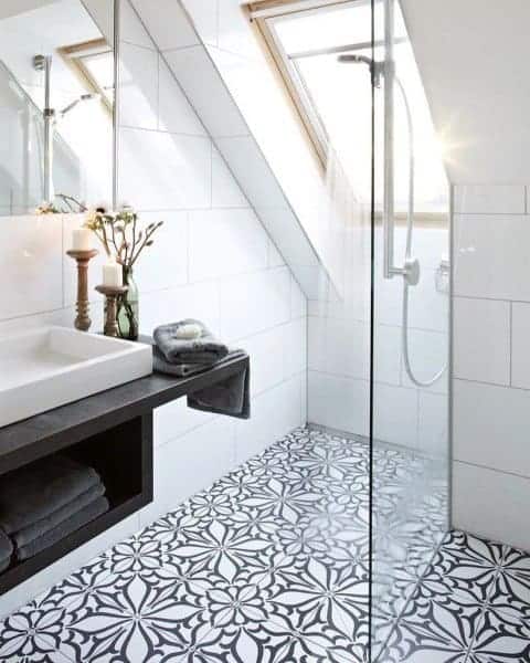 Corner doorless walk In shower ideas