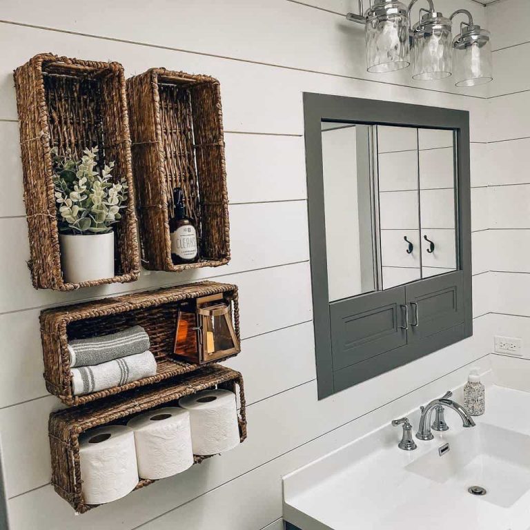 8 Over the Toilet Storage Ideas for Your Bathroom