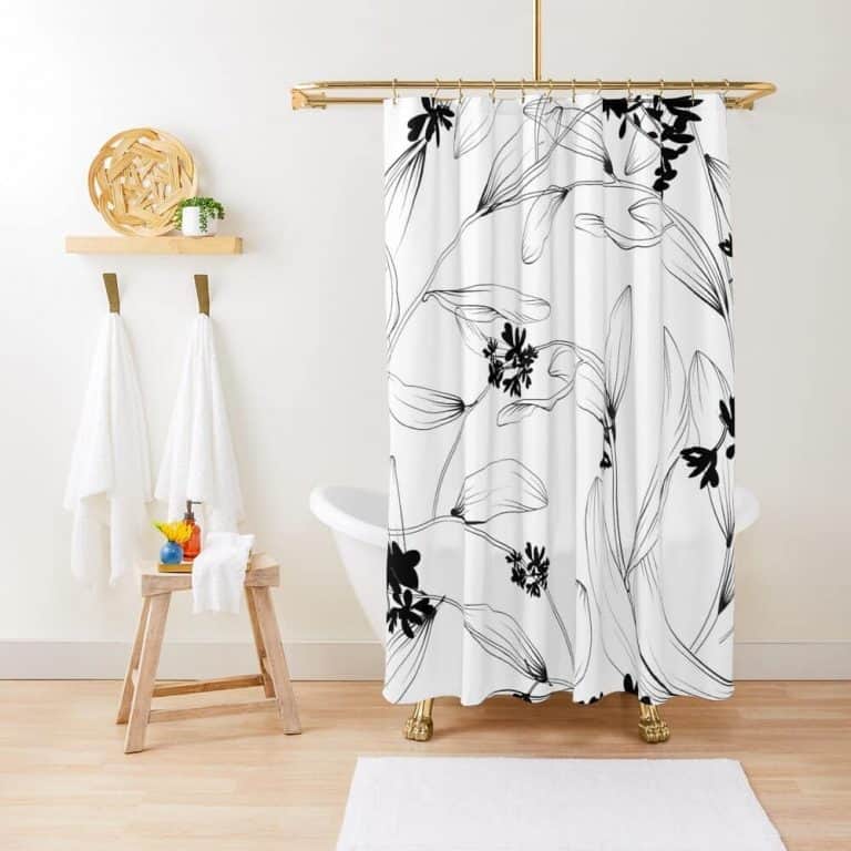 57 Unique Shower Curtain Ideas for Your Bathroom