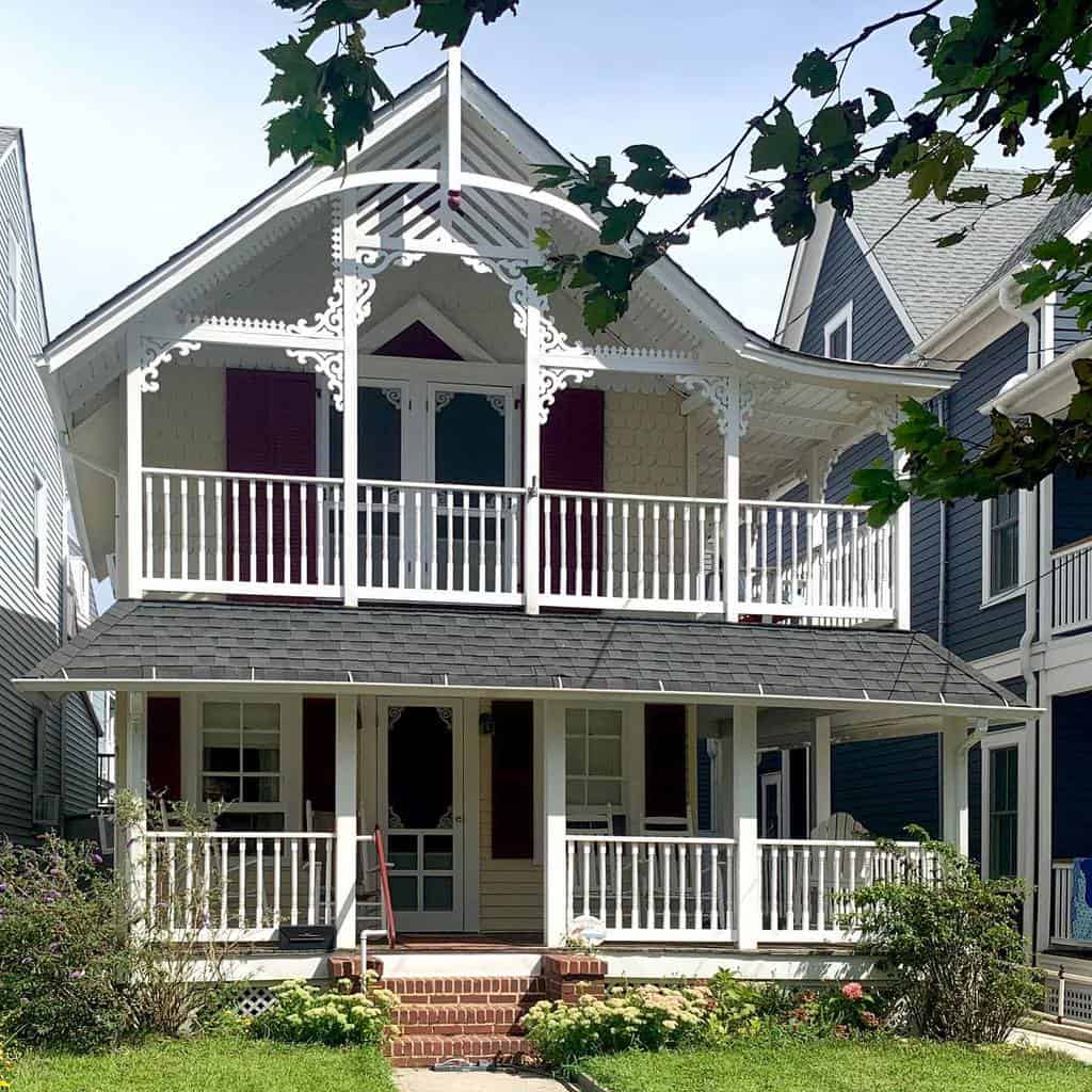 House with balcony