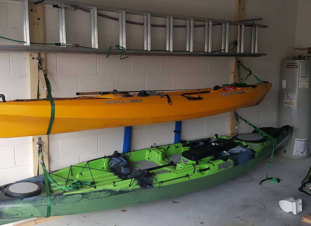Garage Kayak Storage Ideas -fliesbyfletch