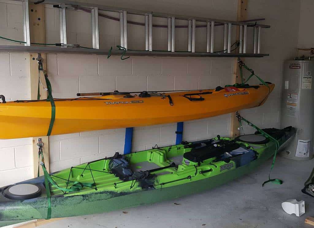 Garage kayak storage ideas