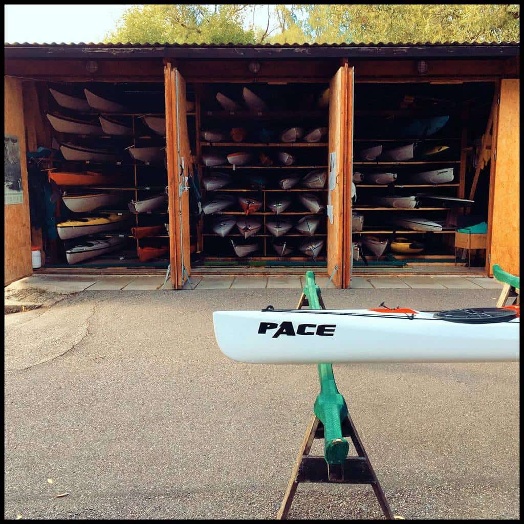 Garage kayak storage ideas 