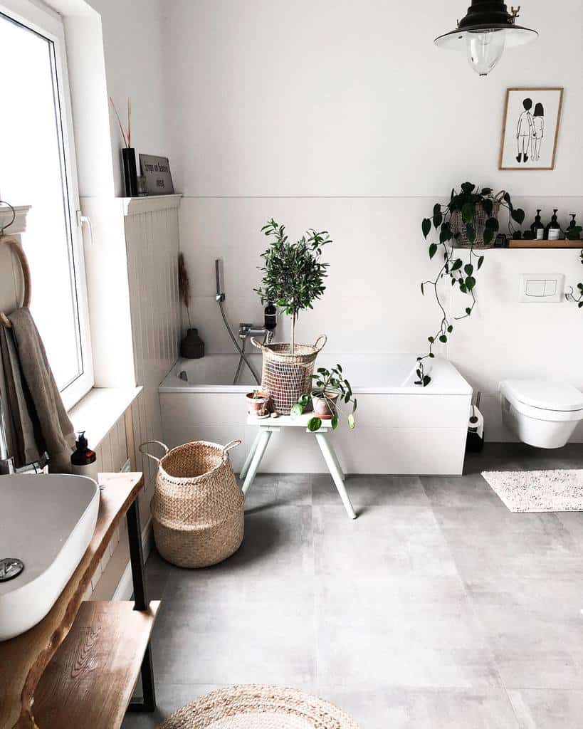 Ledge over the toilet storage ideas