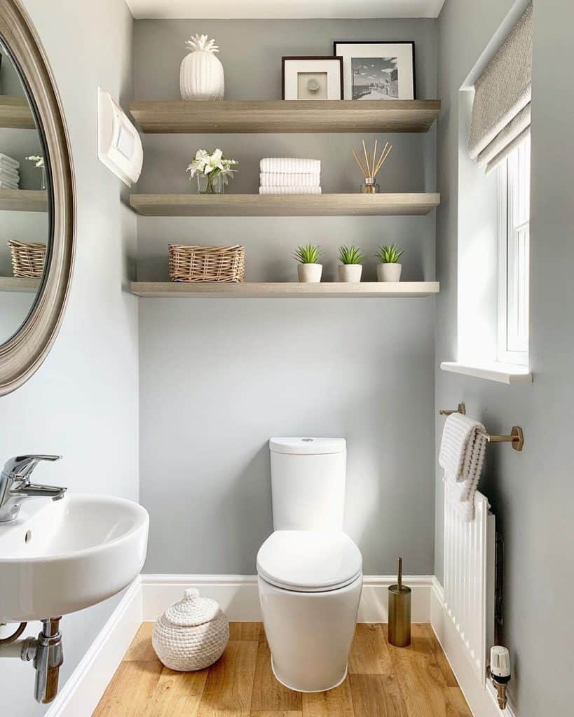 8 Over the Toilet Storage Ideas for Your Bathroom