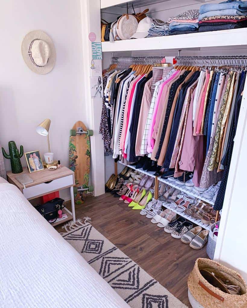 Open closet