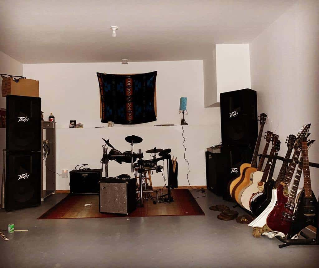 White music room