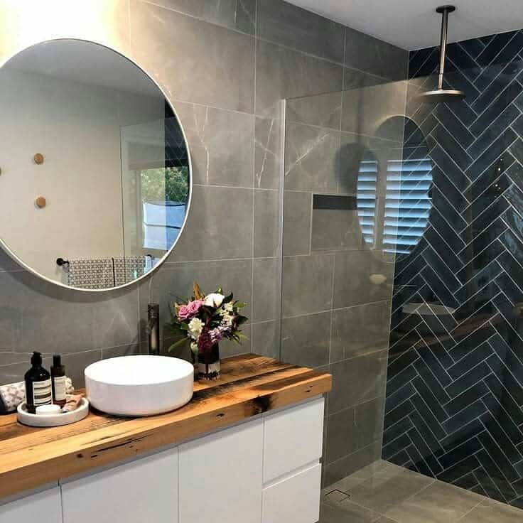 Grey wet room ideas