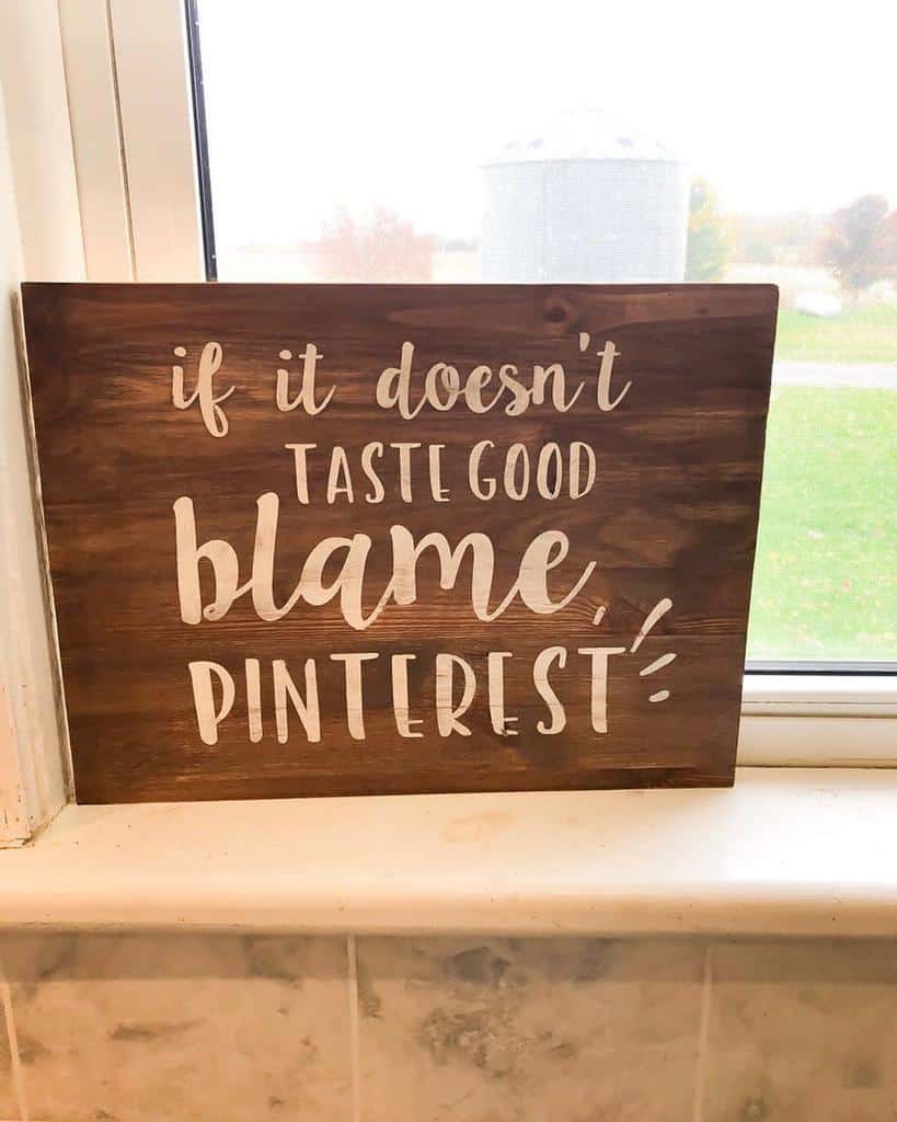 Kitchen Wood Sign Ideas -emcocraftdesigns