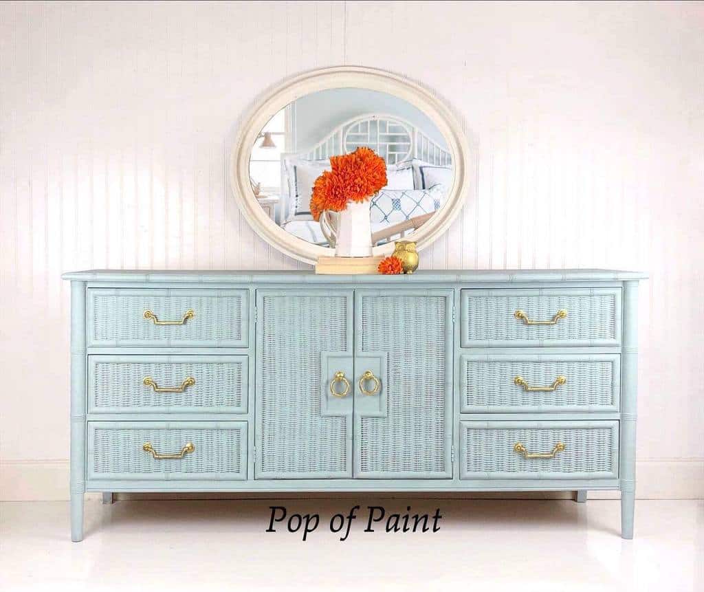 Light Color Chalk Paint Furniture Ideas -popofpaintnc