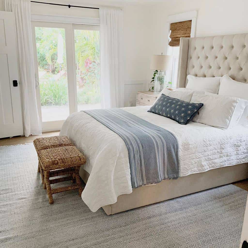 Modern Coastal Bedroom Ideas -moderncottagecollective