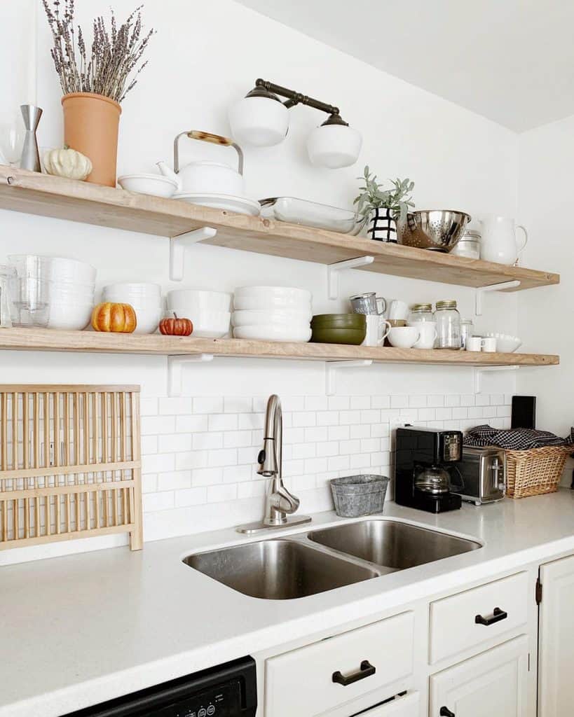 8 Kitchen Shelf Ideas to Maximize Storage - Trendey