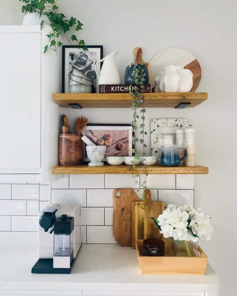 8 Kitchen Shelf Ideas to Maximize Storage - Trendey