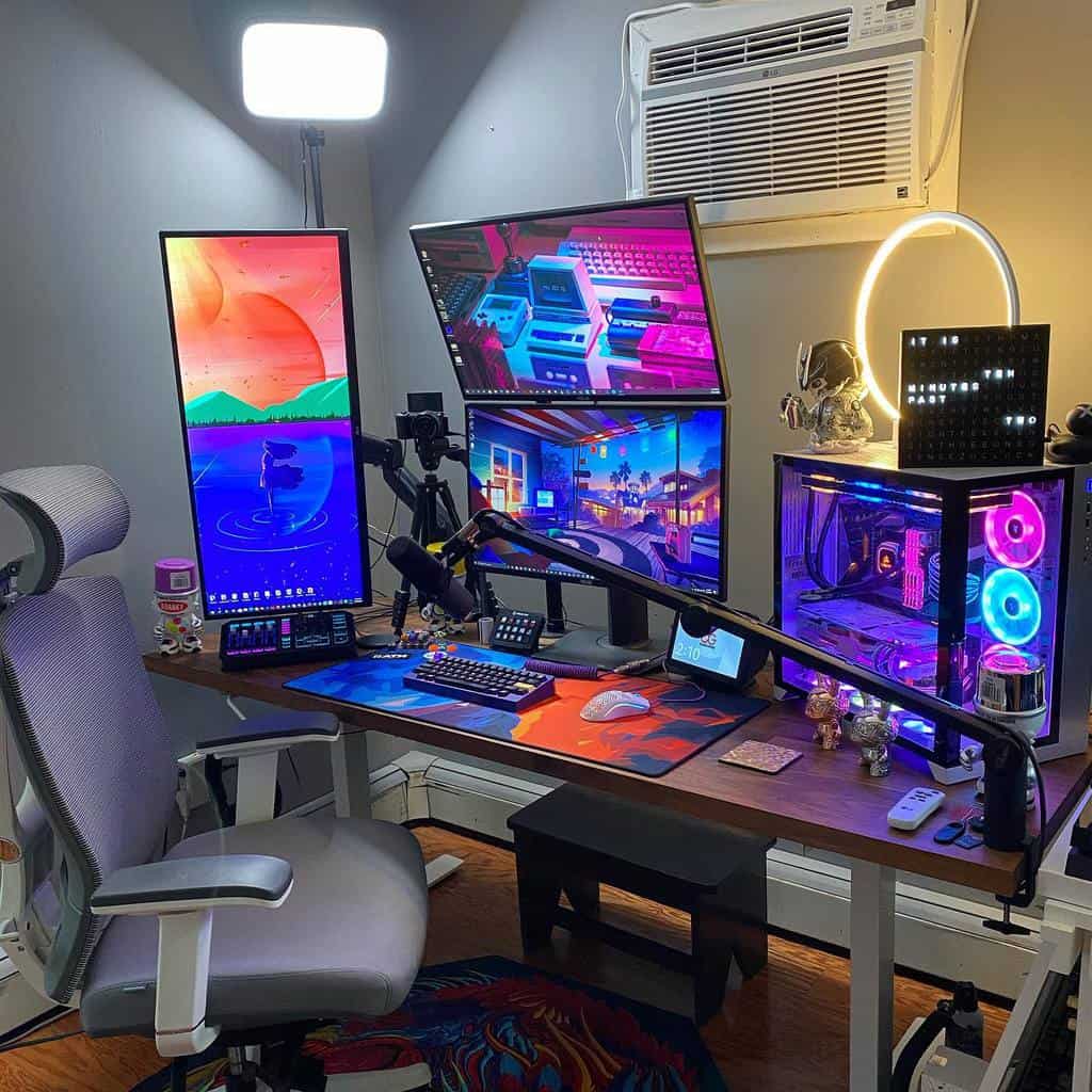 31 Inspiring Gaming Desk Ideas [with Images]