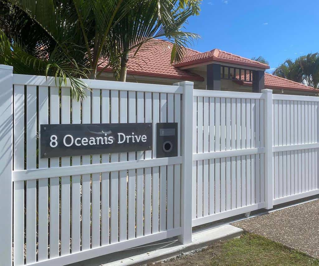Wall or Fence House Number Ideas -seymoursigns
