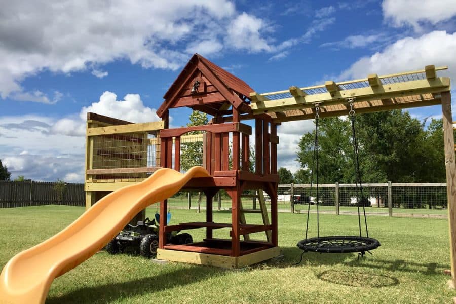 cool backyard playground