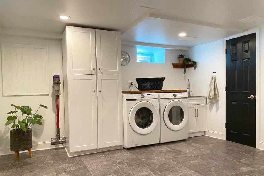 The Top 63 Basement Laundry Room Ideas