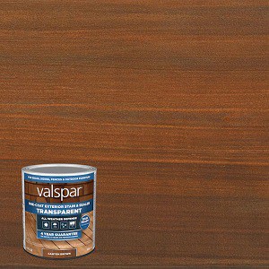 Valspar Pre-tinted Canyon Brown Transparent Exterior Wood and Sealer