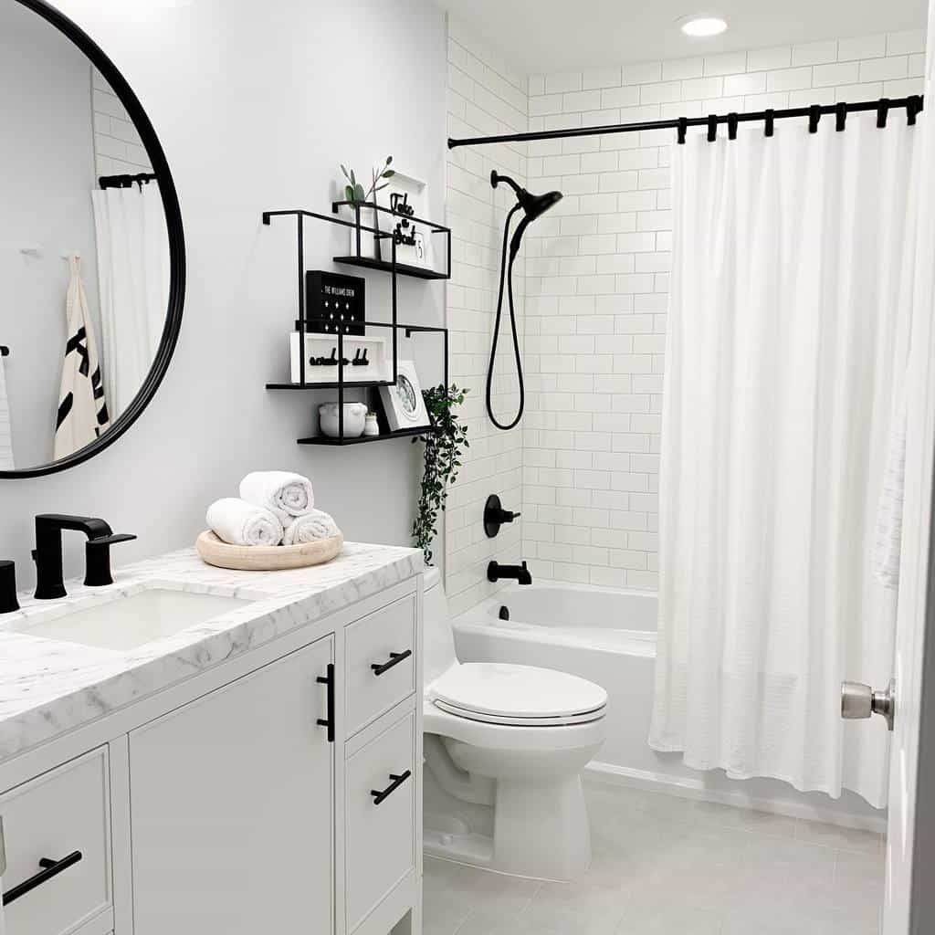 10 Bathroom Shelf Ideas for Storage and Display