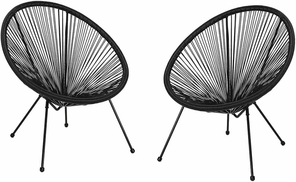 Englewood Outdoor Hammock Weave Patio Chair