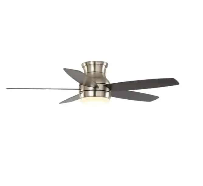 Home Decorators Collection Ashby Park LED Brushed Nickel Ceiling Fan