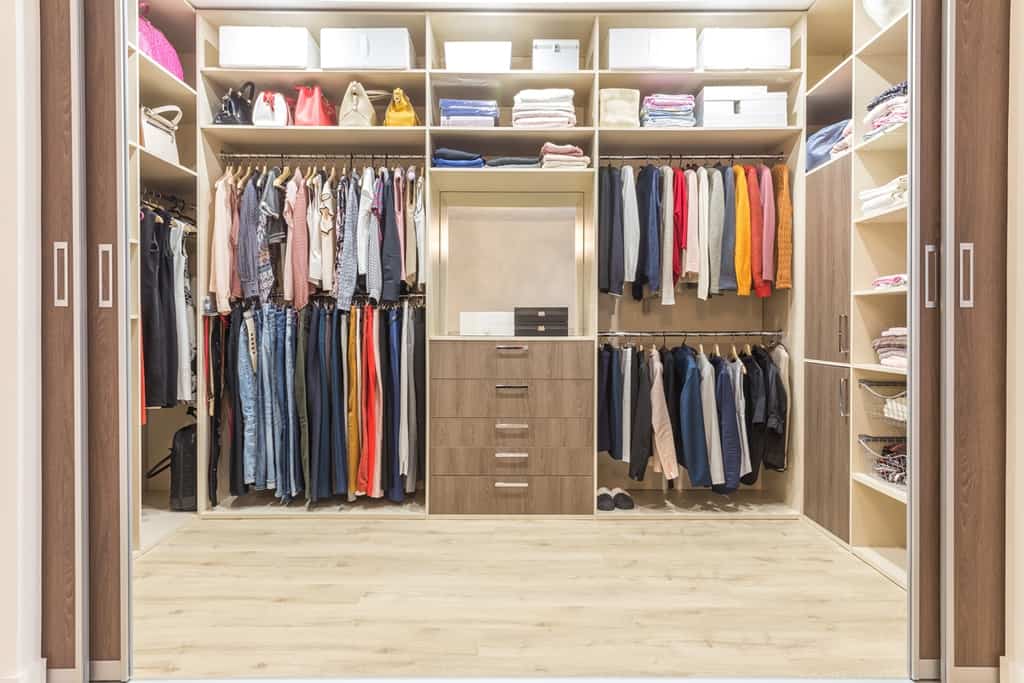 How to Cover a Closet Without Doors