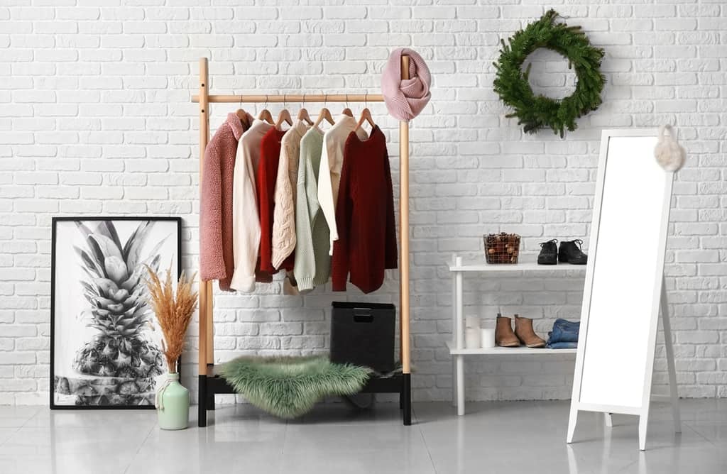 11 Ways to Store Clothes Without a Closet