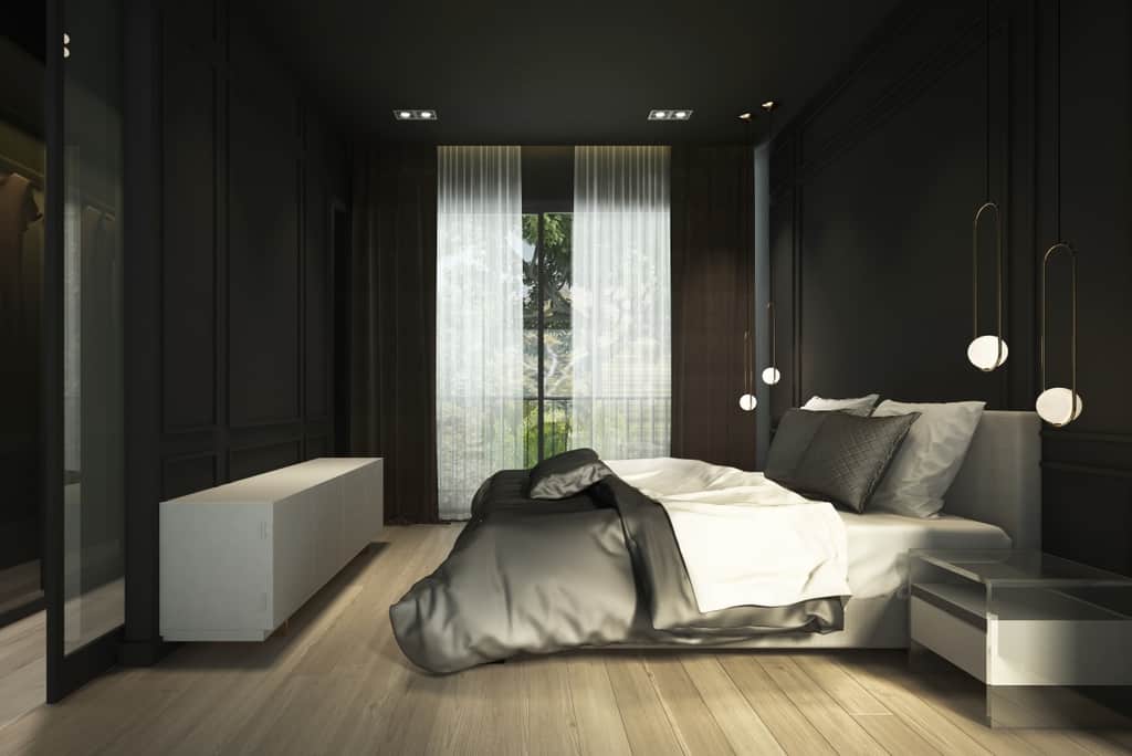 black bedroom colors for couples