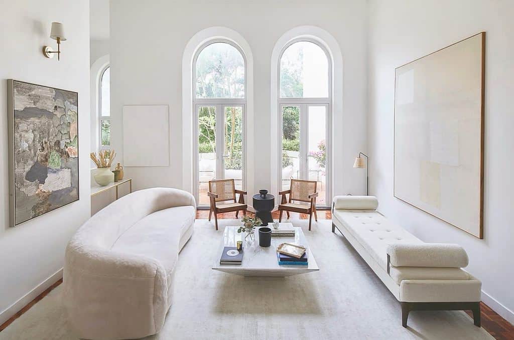 Minimalist White Living Room Ideas -xoxofei