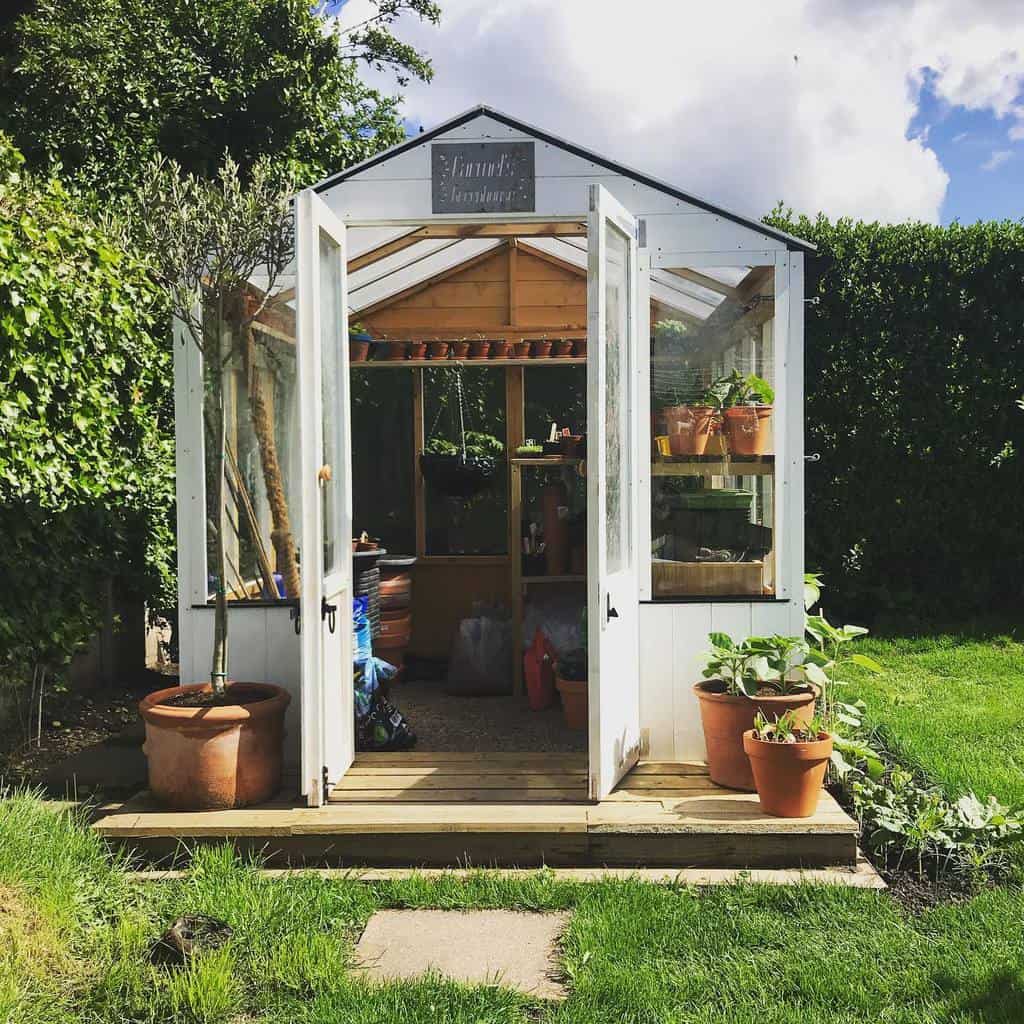 40 Greenhouse Ideas for Backyard Gardening