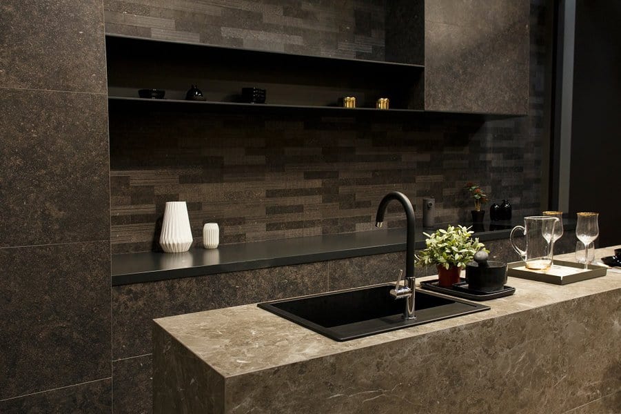 grey color paint goes with brown granite