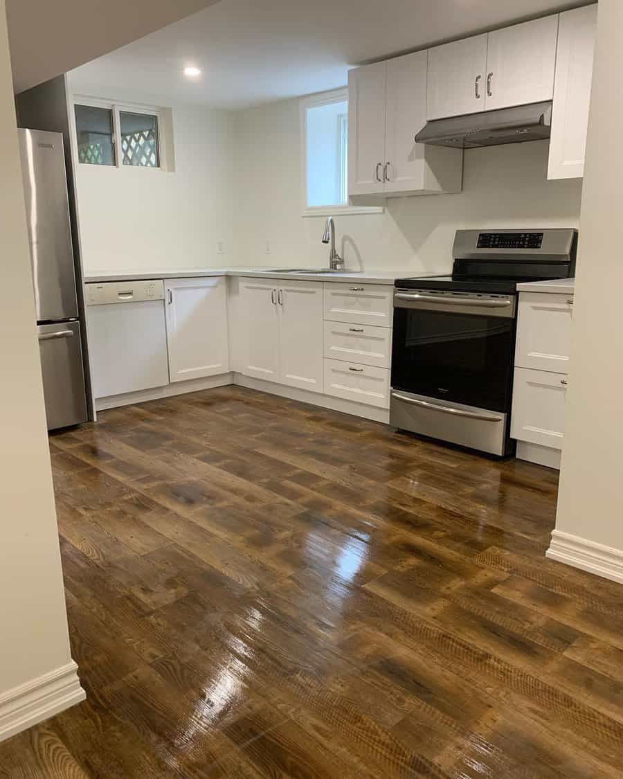 Basement pantry cupboards