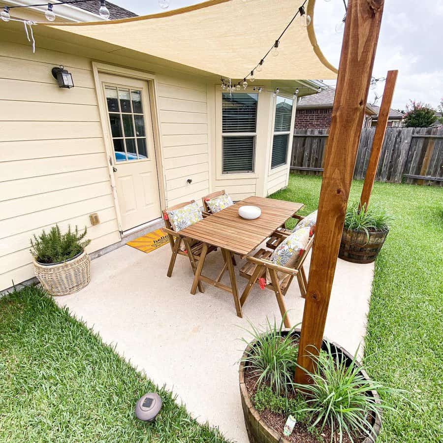 Sun shade sail canopy