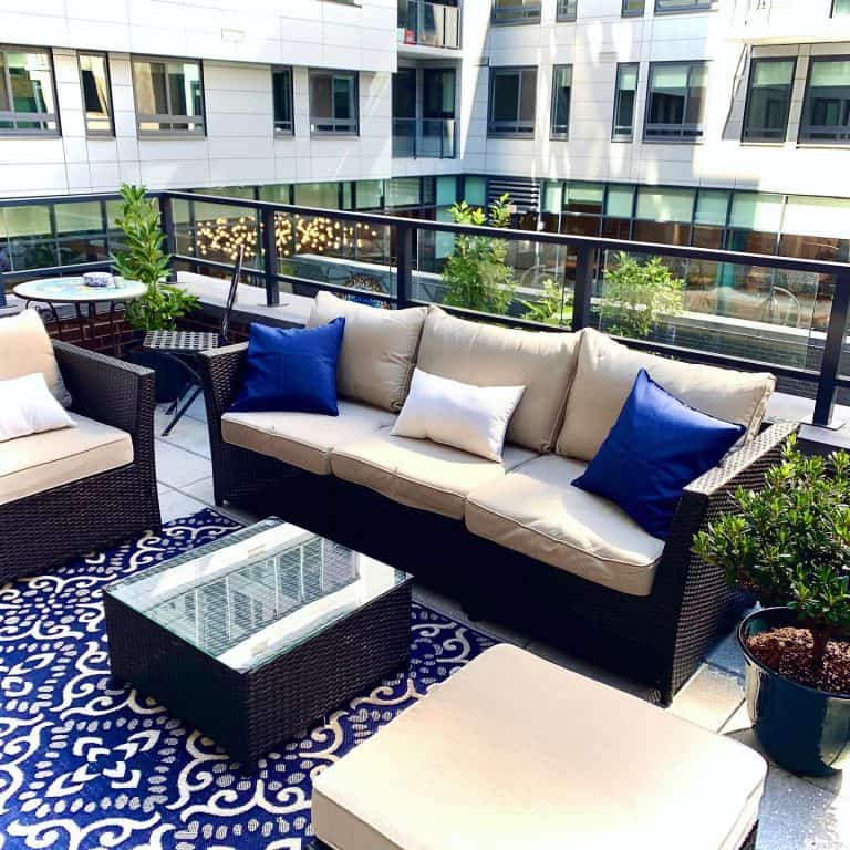 20 Apartment Patio Ideas to Transform Your Balcony - Trendey