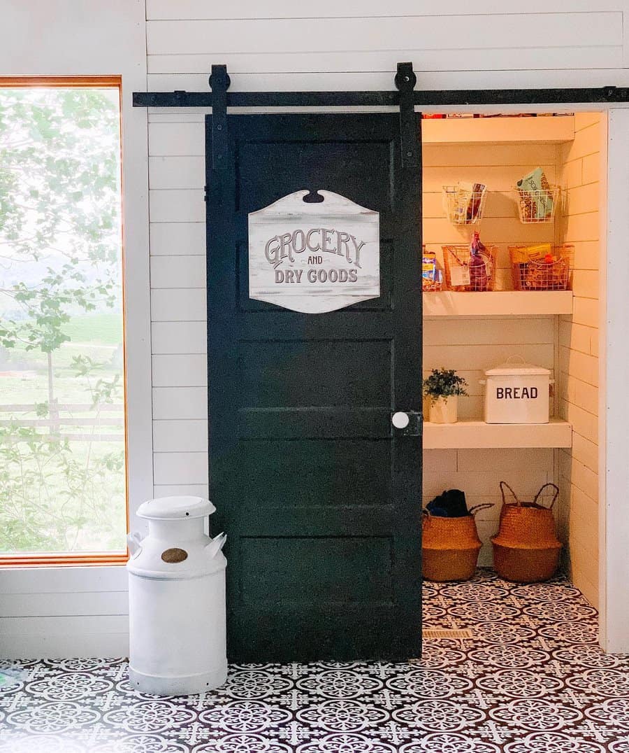 Barn Door Pantry Door Ideas rustyrosefarm