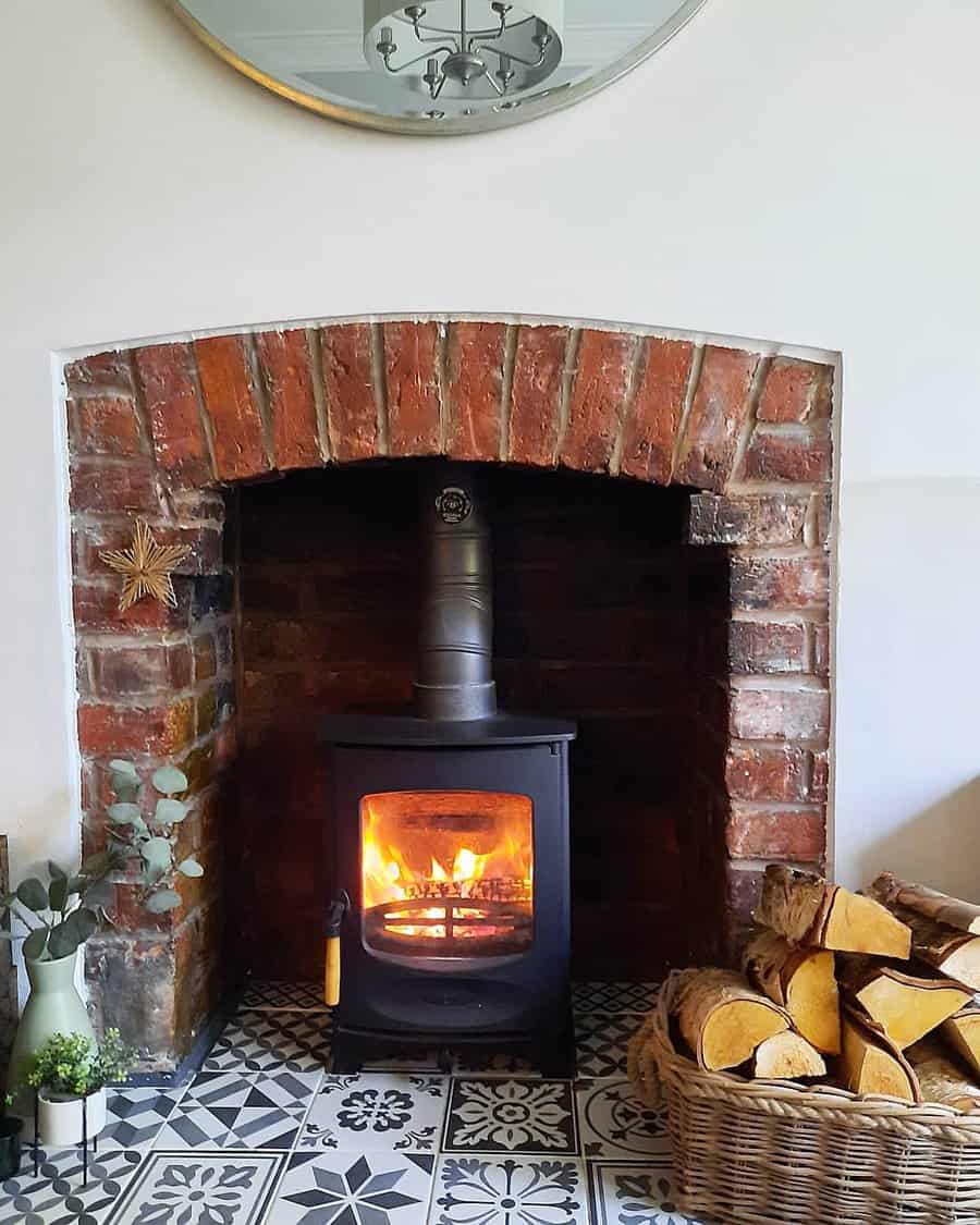 Basket Firewood Storage Ideas victoriancheshireterrace