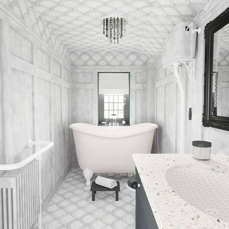 11 Bathroom Ceiling Ideas to Catch Your Eye Trendey