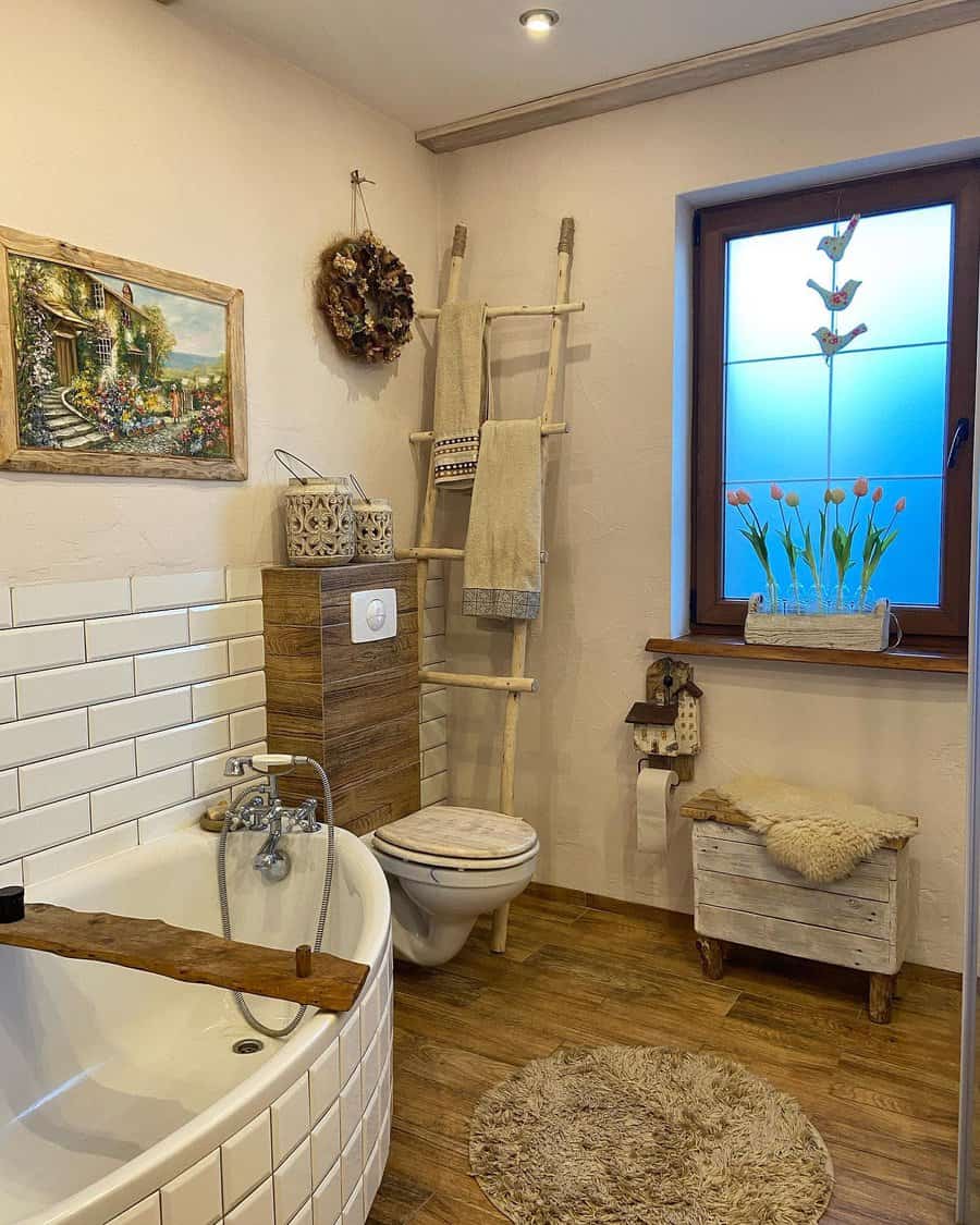 Bathroom Rustic Decorating Ideas grzedorinspiracje