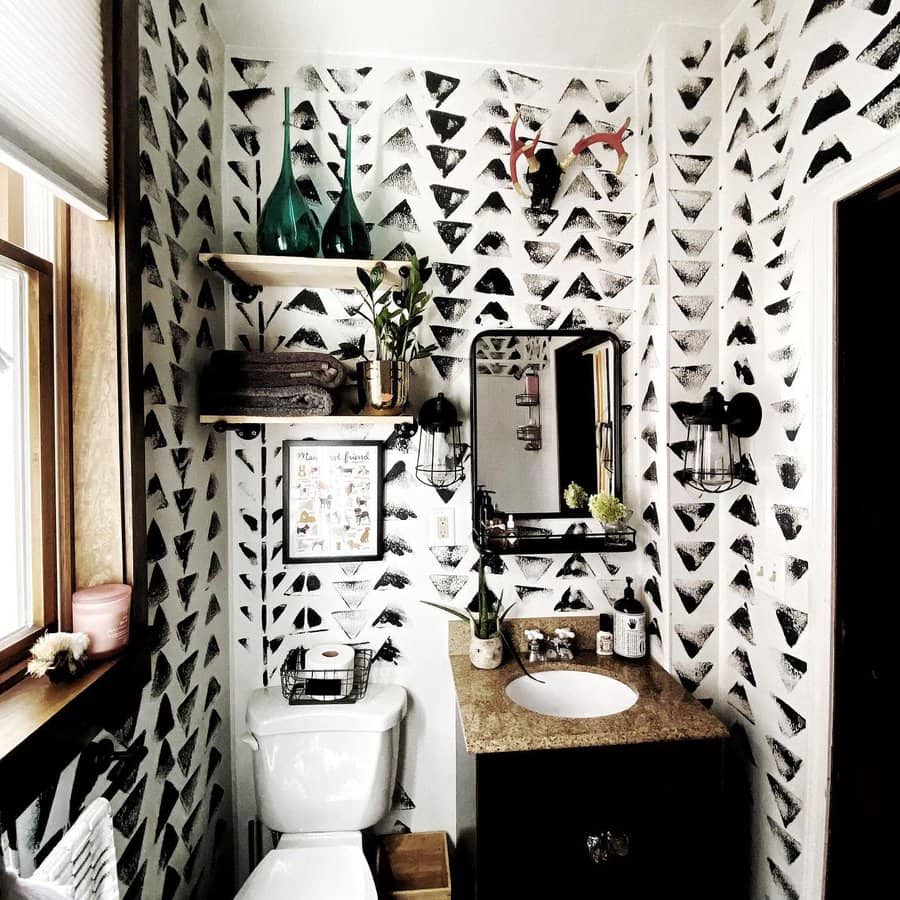 Small apartment bathroom