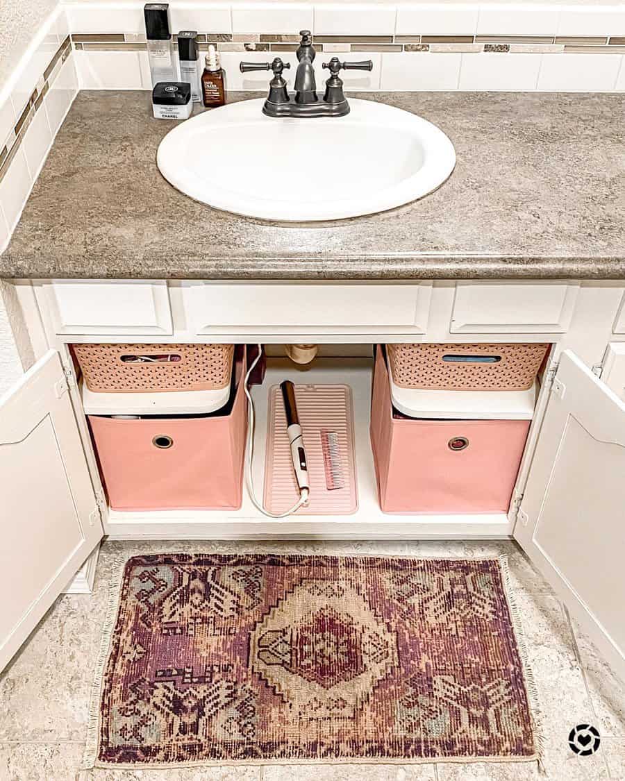 Under the sink storage