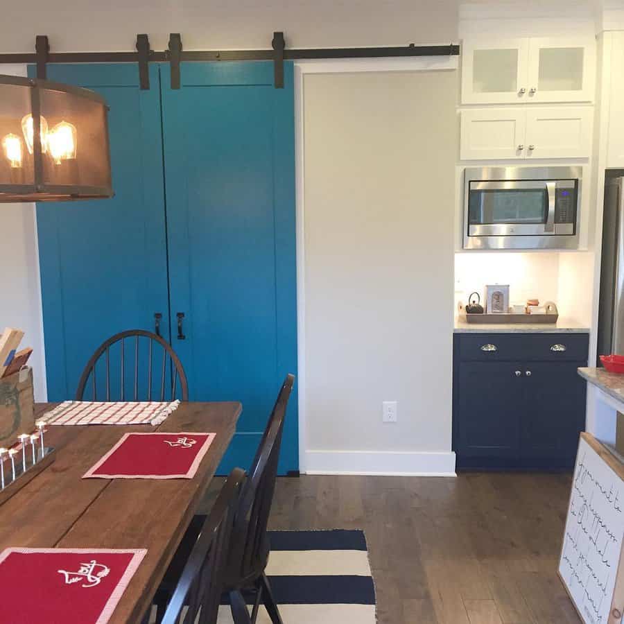 Blue Pantry Door Ideas paintandcheerinteriors