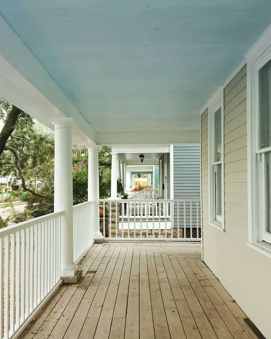 Light porch ceiling